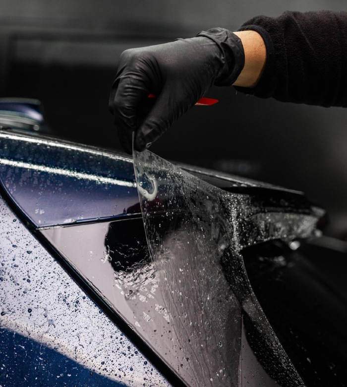 Pose de film protecteur