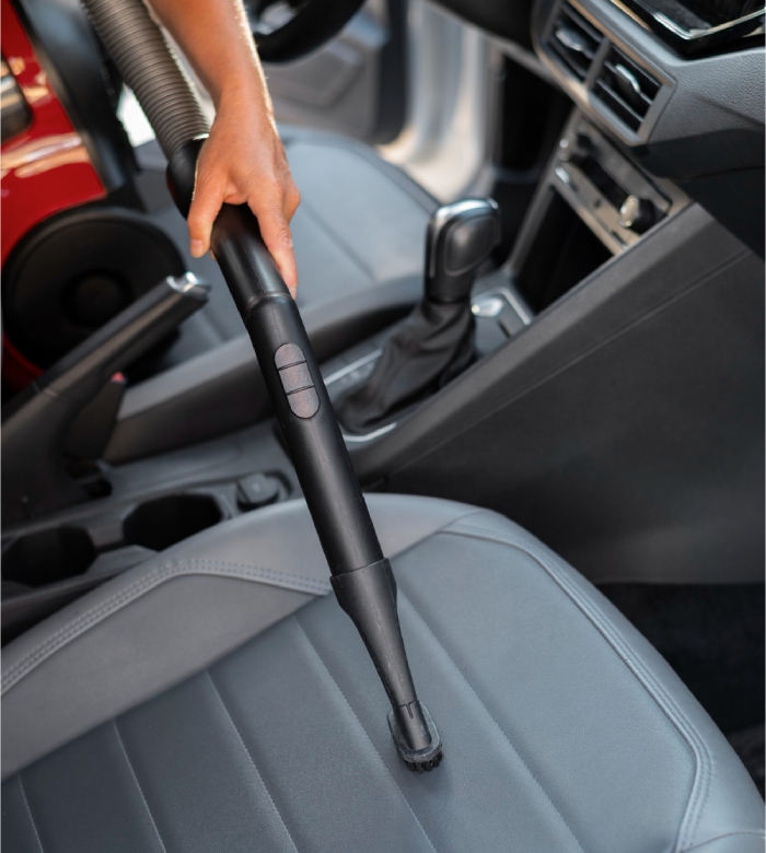 Aspiration siège auto